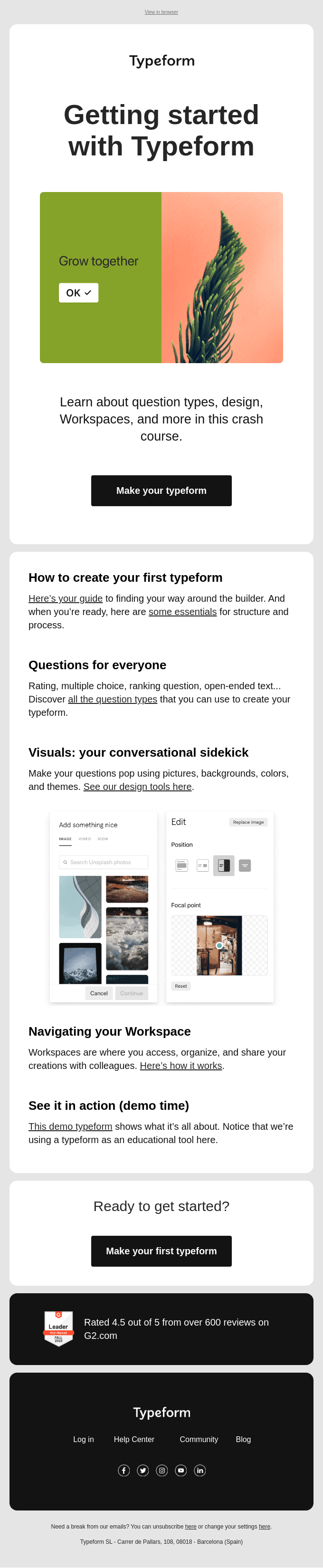 onboarding email example