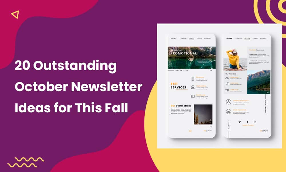 20 Outstanding October Newsletter Ideas For This Fall