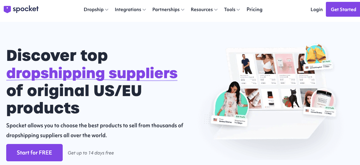 Dropshipping Spocket